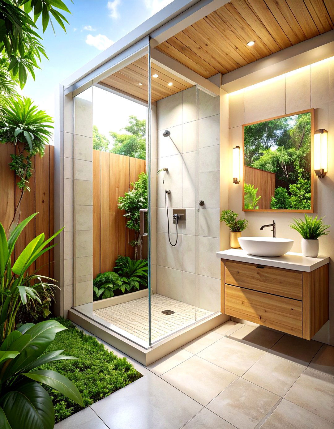 Corner Shower Enclosure Design - 30 limited space tiny shower room designs