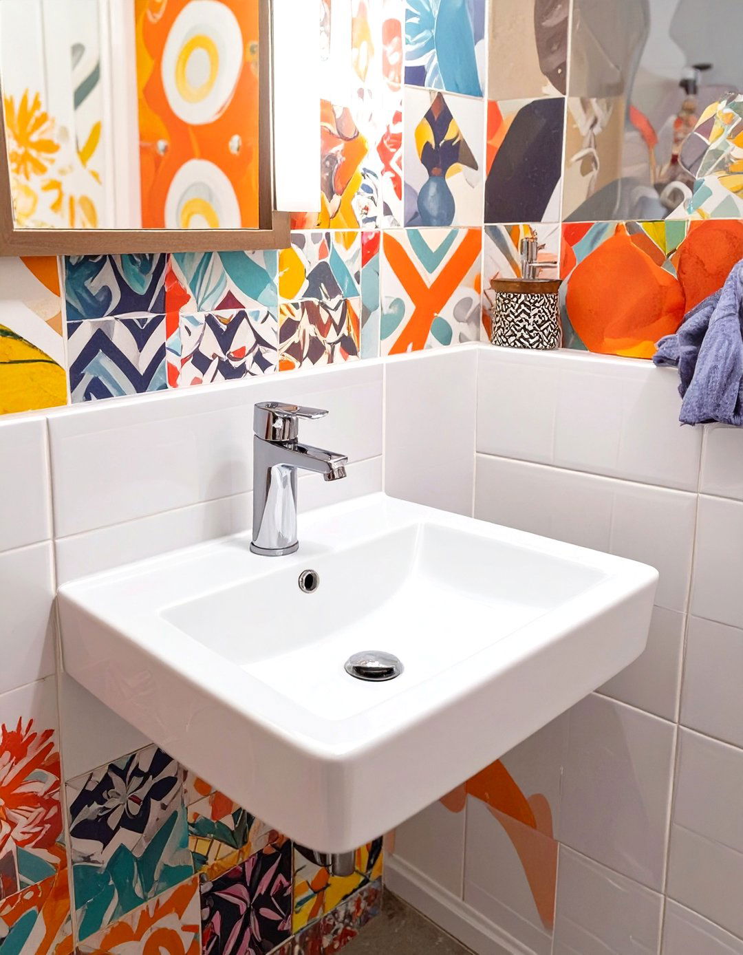 Corner Sink Installation - 30 small bathroom remodeling ideas