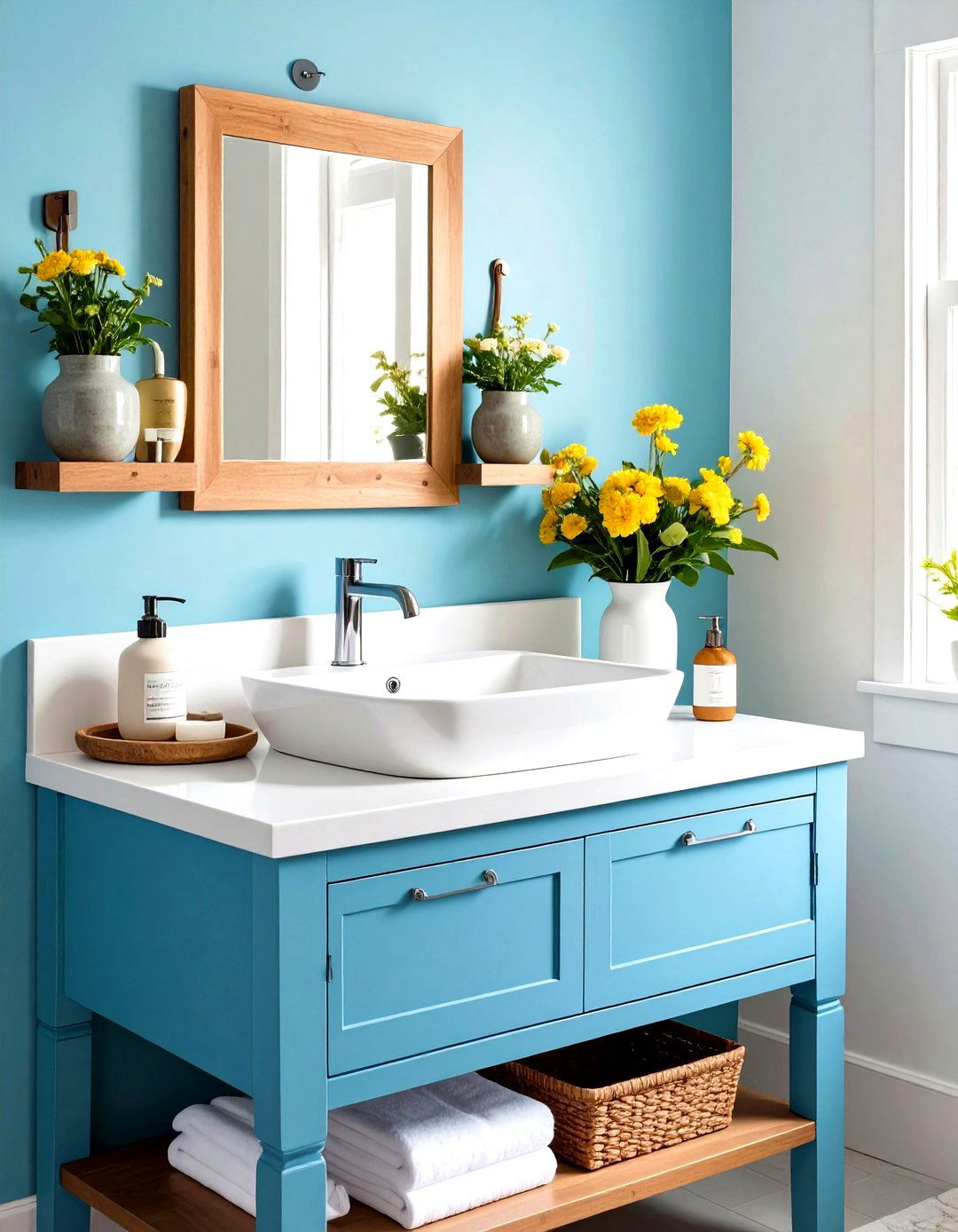 Corner Sink Installation - 30 remodel small bathroom ideas