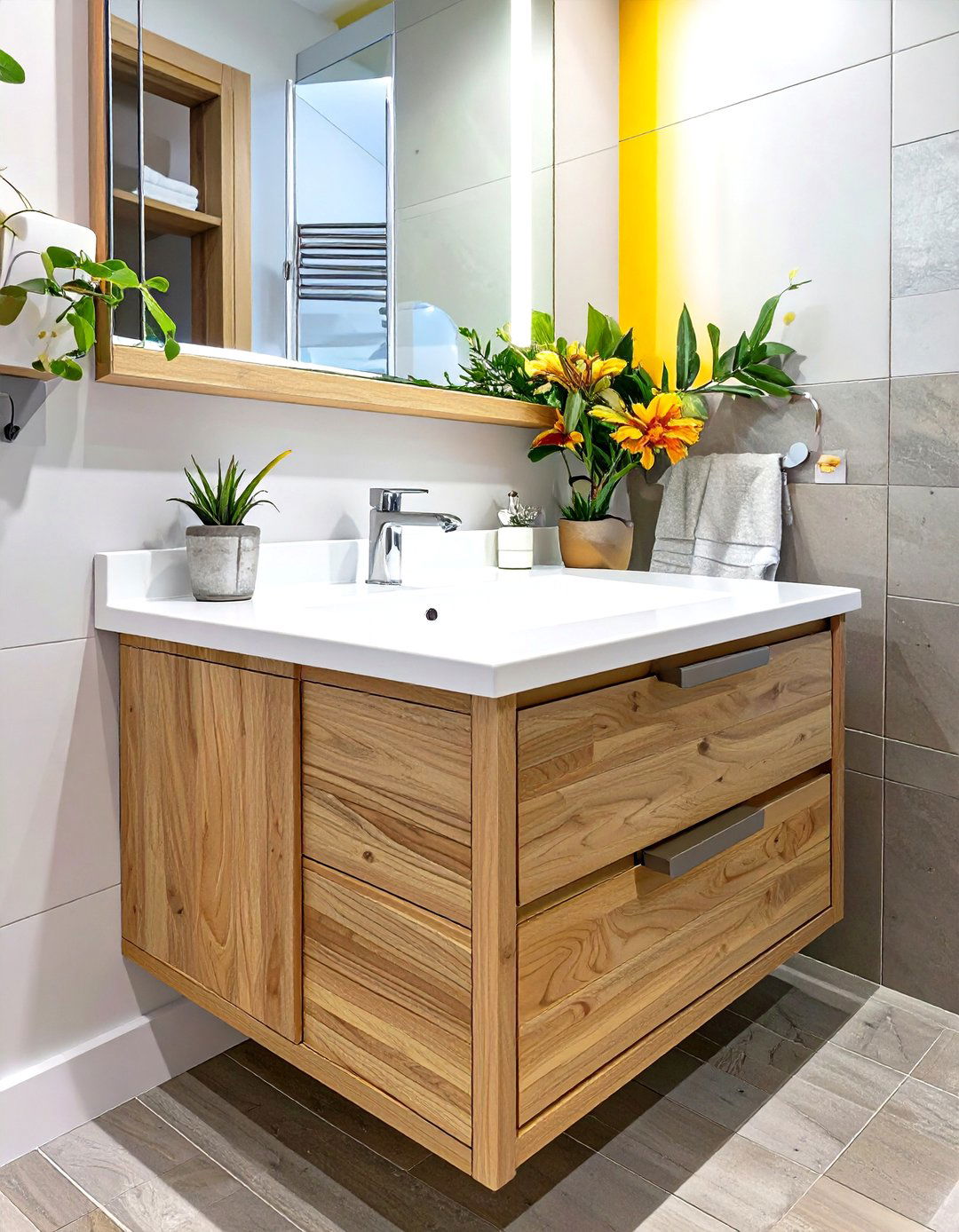 Corner Vanity for Small Bathrooms - 30 vanity inspo ideas