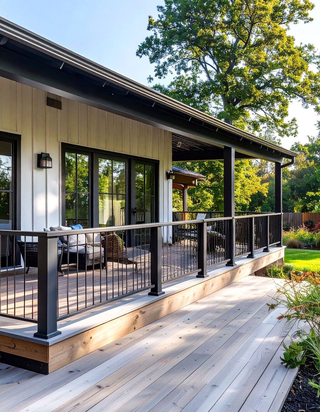 Corrugated Metal Fascia - 30 deck fascia ideas