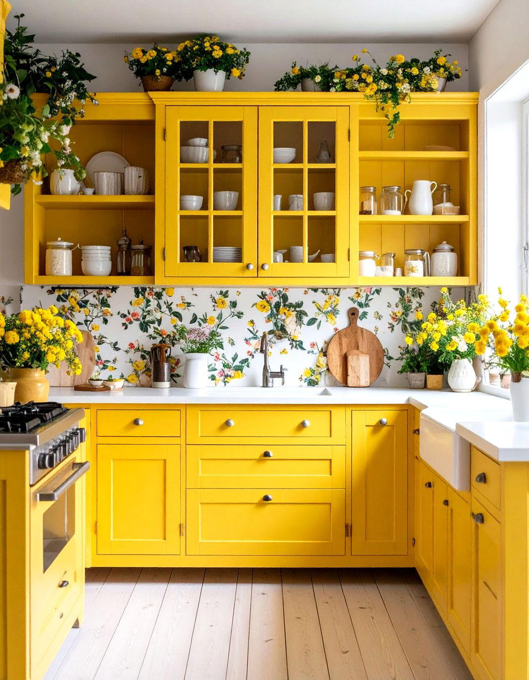 Cottagecore Charm Kitchen Cupboards - 30 kitchen cupboard designs
