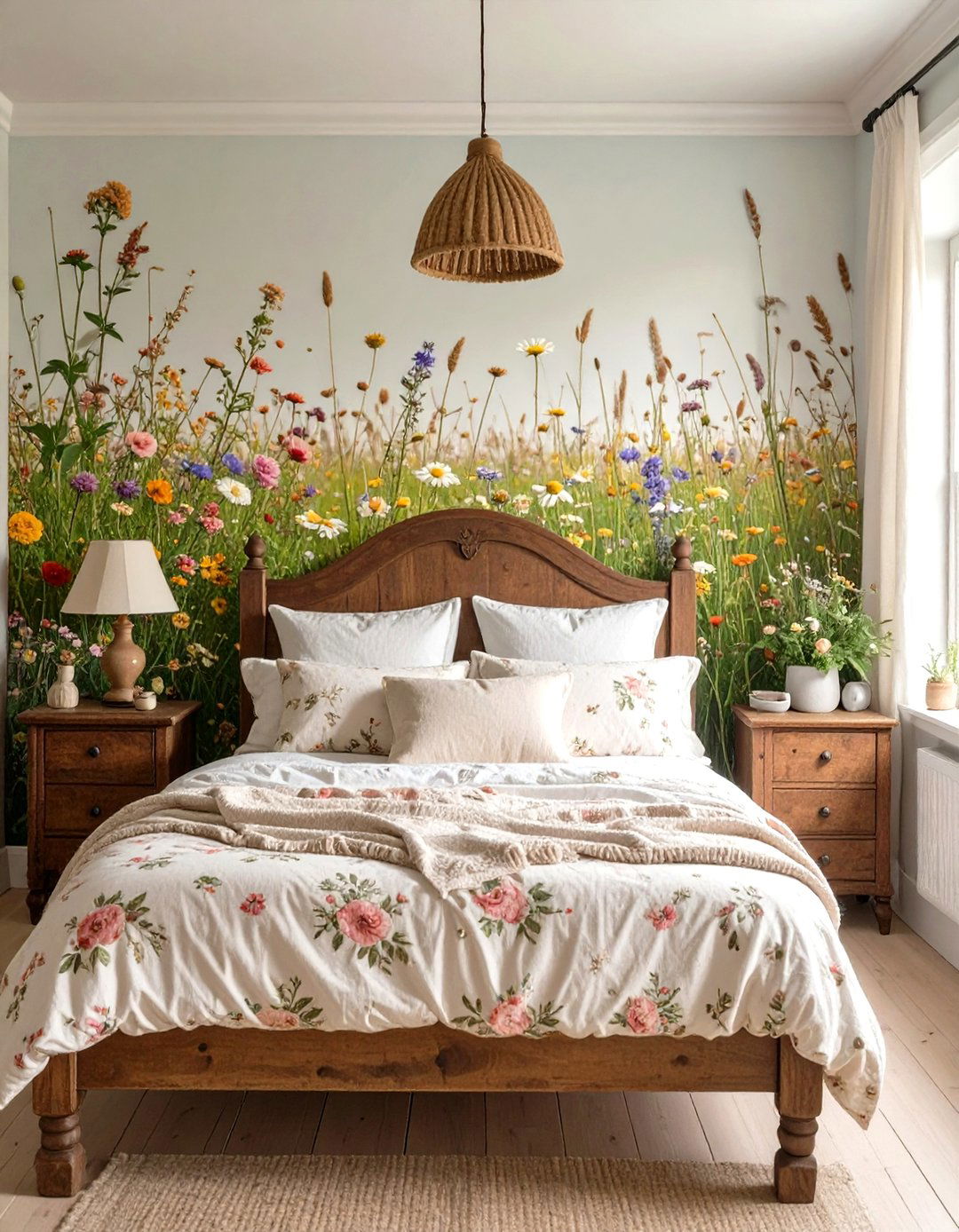 Cottagecore Meadow Broom Wallpaper - 30 broom wallpaper ideas