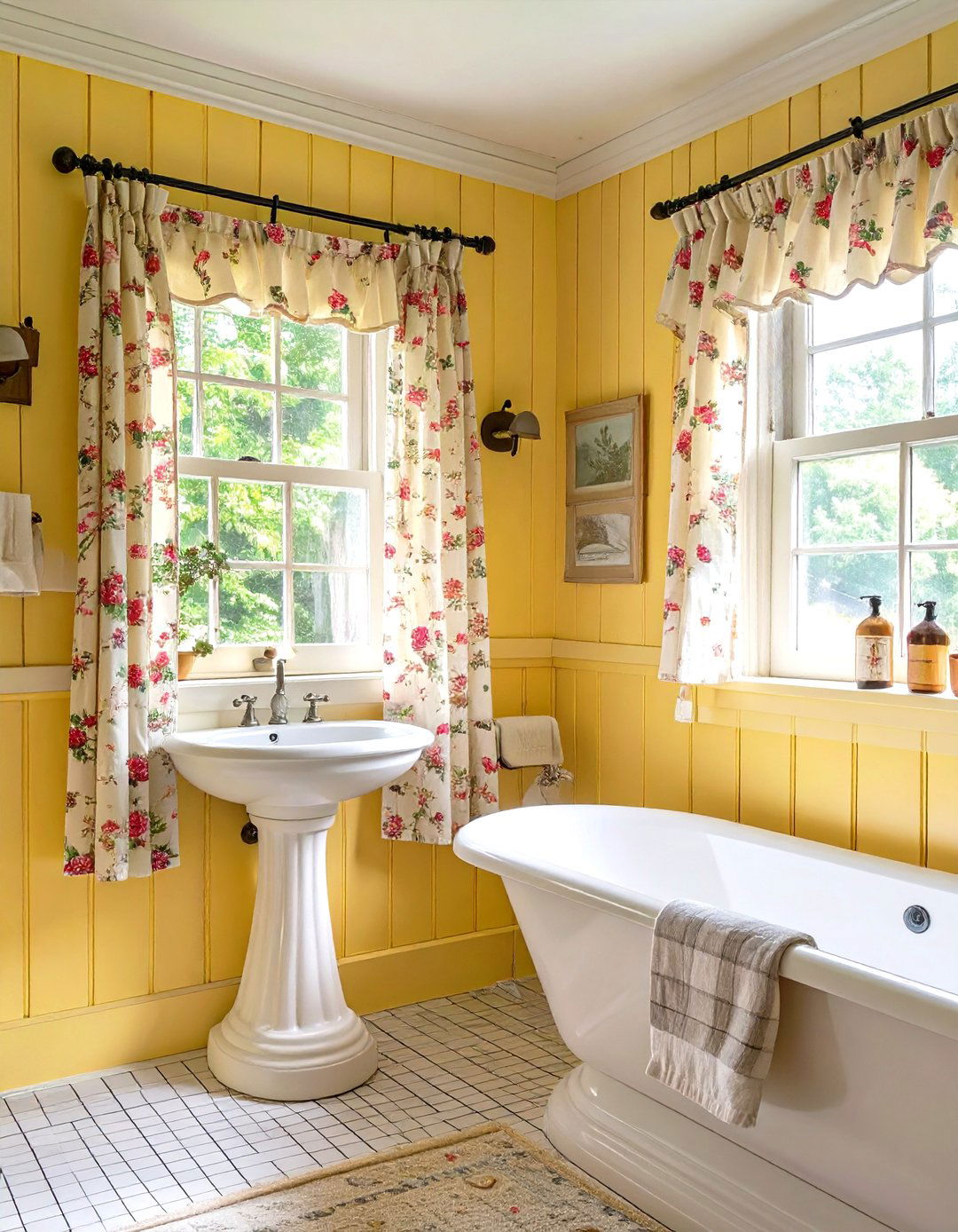 Country Cottage Bathroom - 30 how to design a bathroom ideas