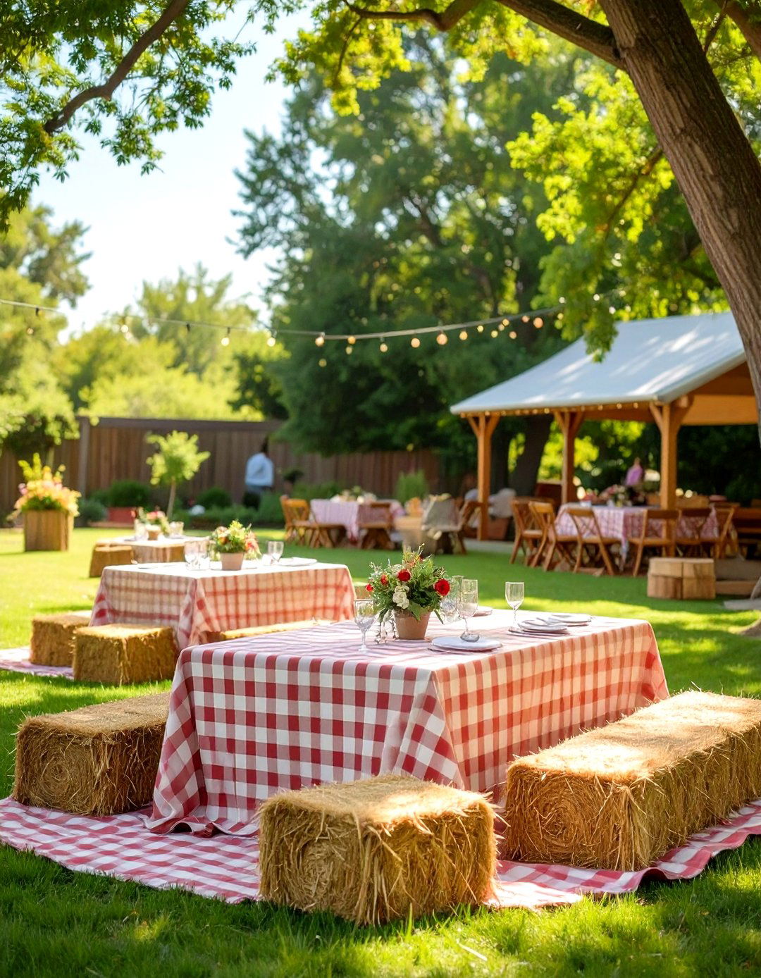 Country Fair Backyard Wedding - 30 backyard wedding ideas