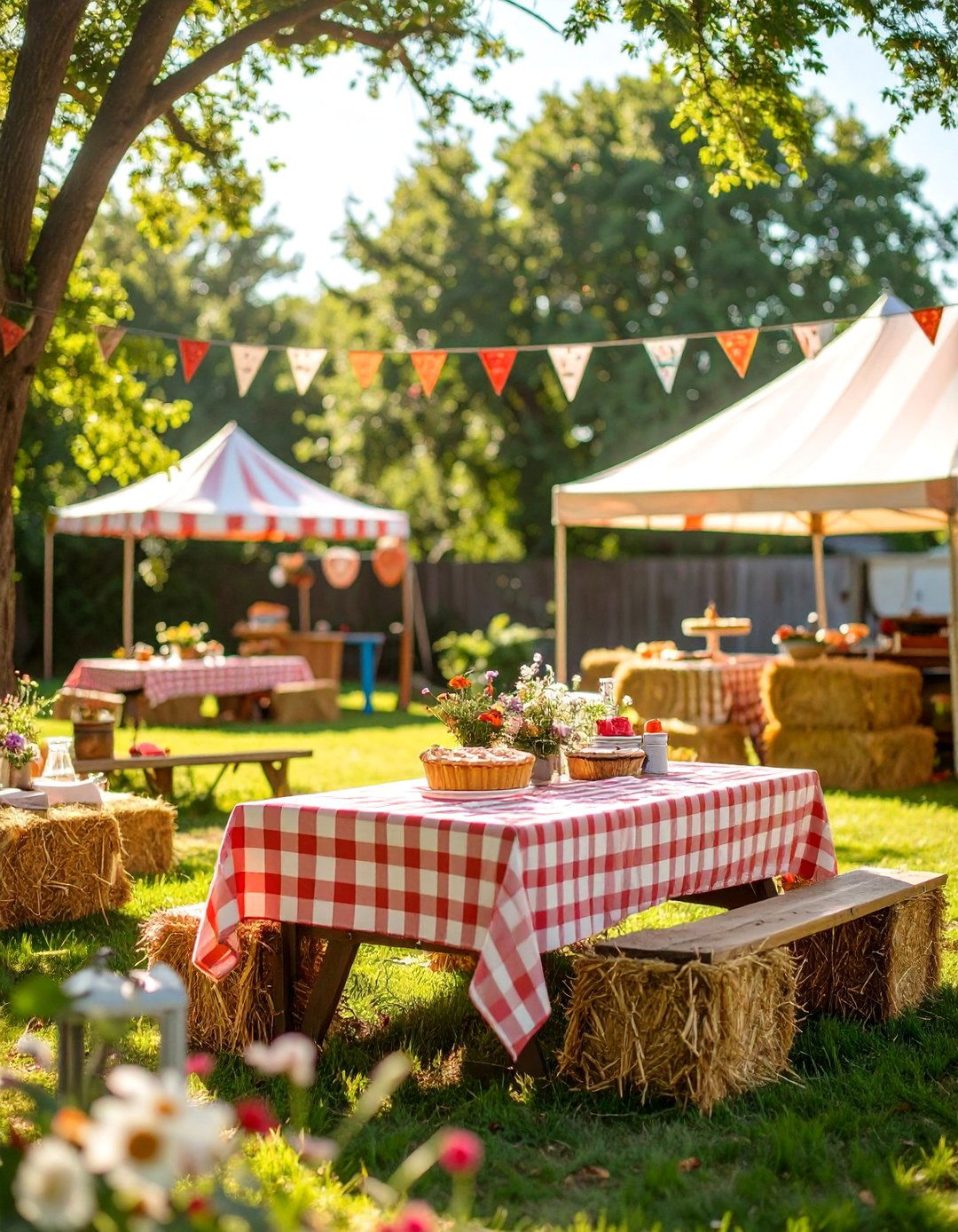Country Fair and Pie Contest - 30 backyard sweet 16 party ideas at home