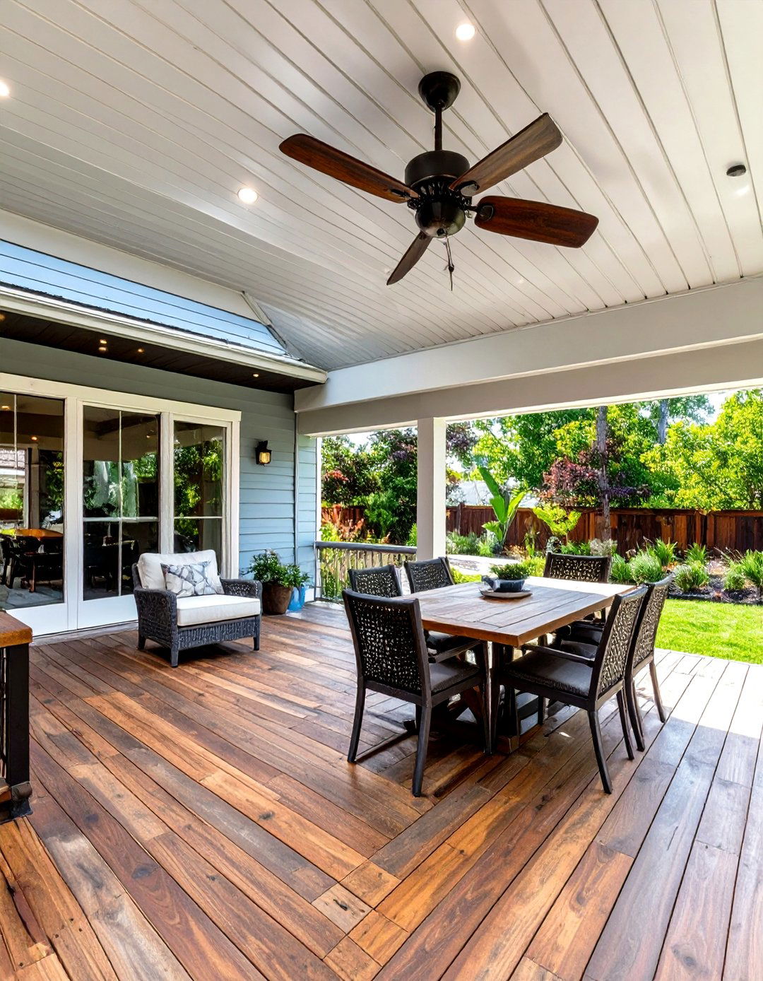 30 Creative Wood Deck Ideas for Your Outdoor Oasis - We Love Home Blog