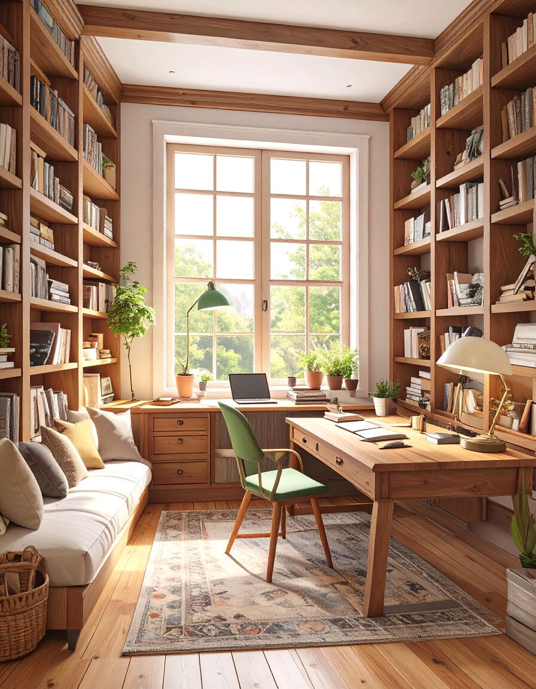 Cozy Academia Study Nook - 30 cute room decor ideas