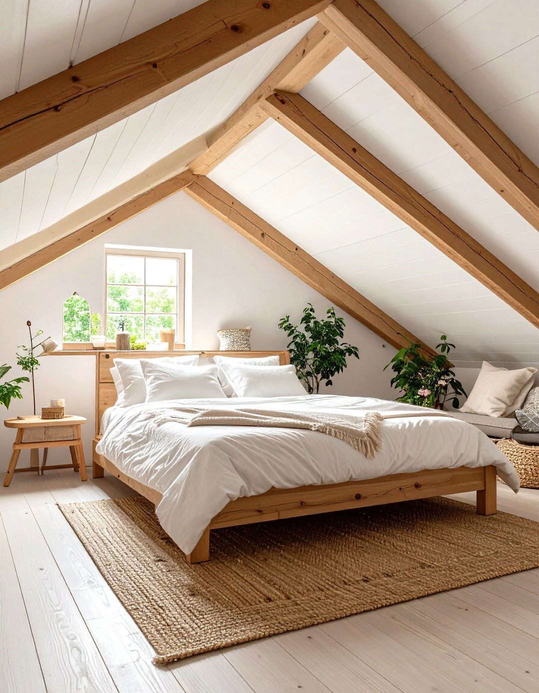 Cozy Attic Farmhouse Bedroom - 30 farmhouse bedroom decor ideas