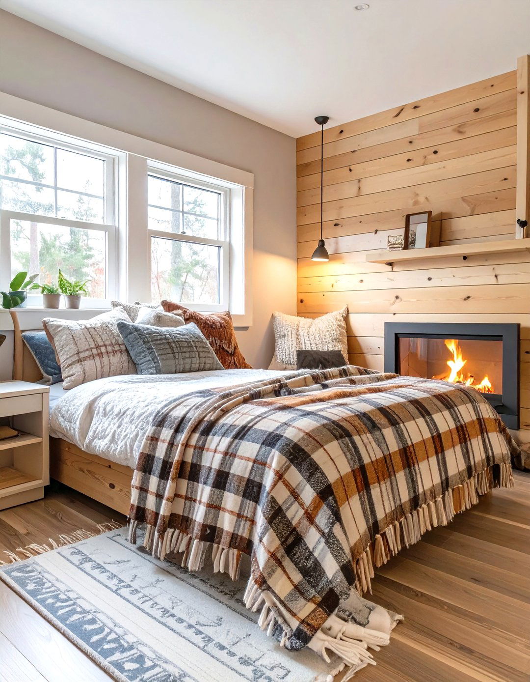 Cozy Cabin Retreat Dorm Room - 30 dorm room inspiration