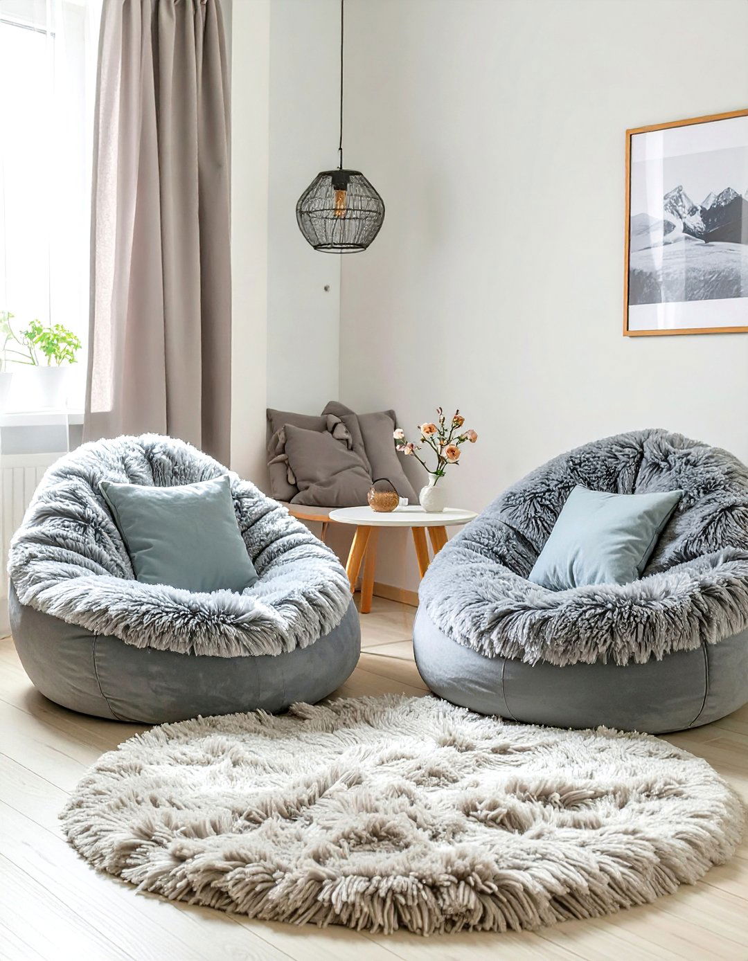Cozy Corner with Bean Bags Teenage Girl Bedroom - 30 teenage girl bedroom ideas