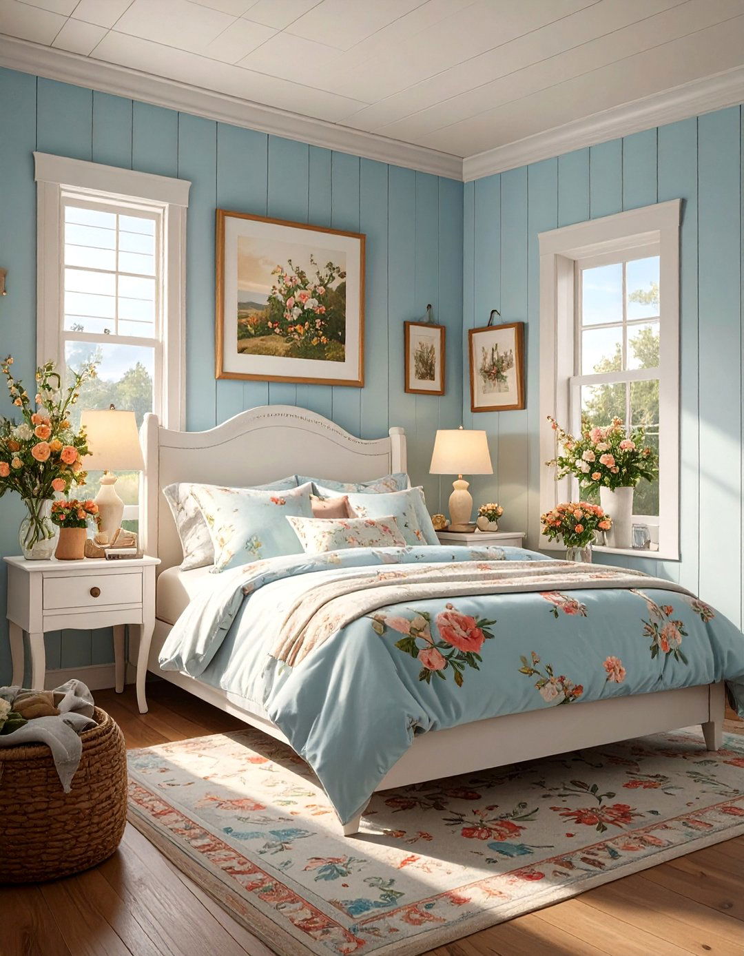 Cozy Cottage Style Bedroom - 30 basement bedroom ideas on a budget