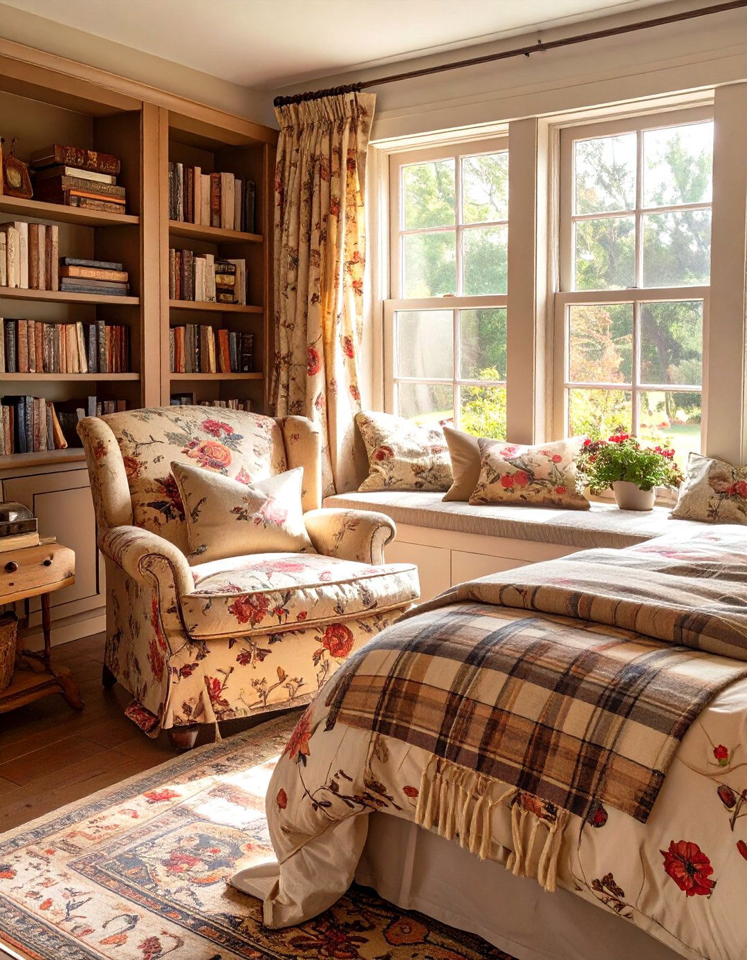 Cozy English Cottage Bedroom - 30 guest room decor ideas