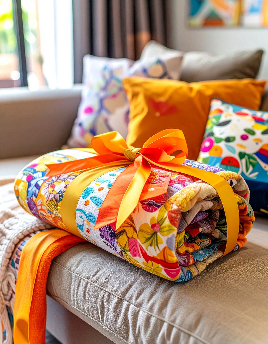 Cozy Movie Night Blanket - 30 baby shower game prize ideas