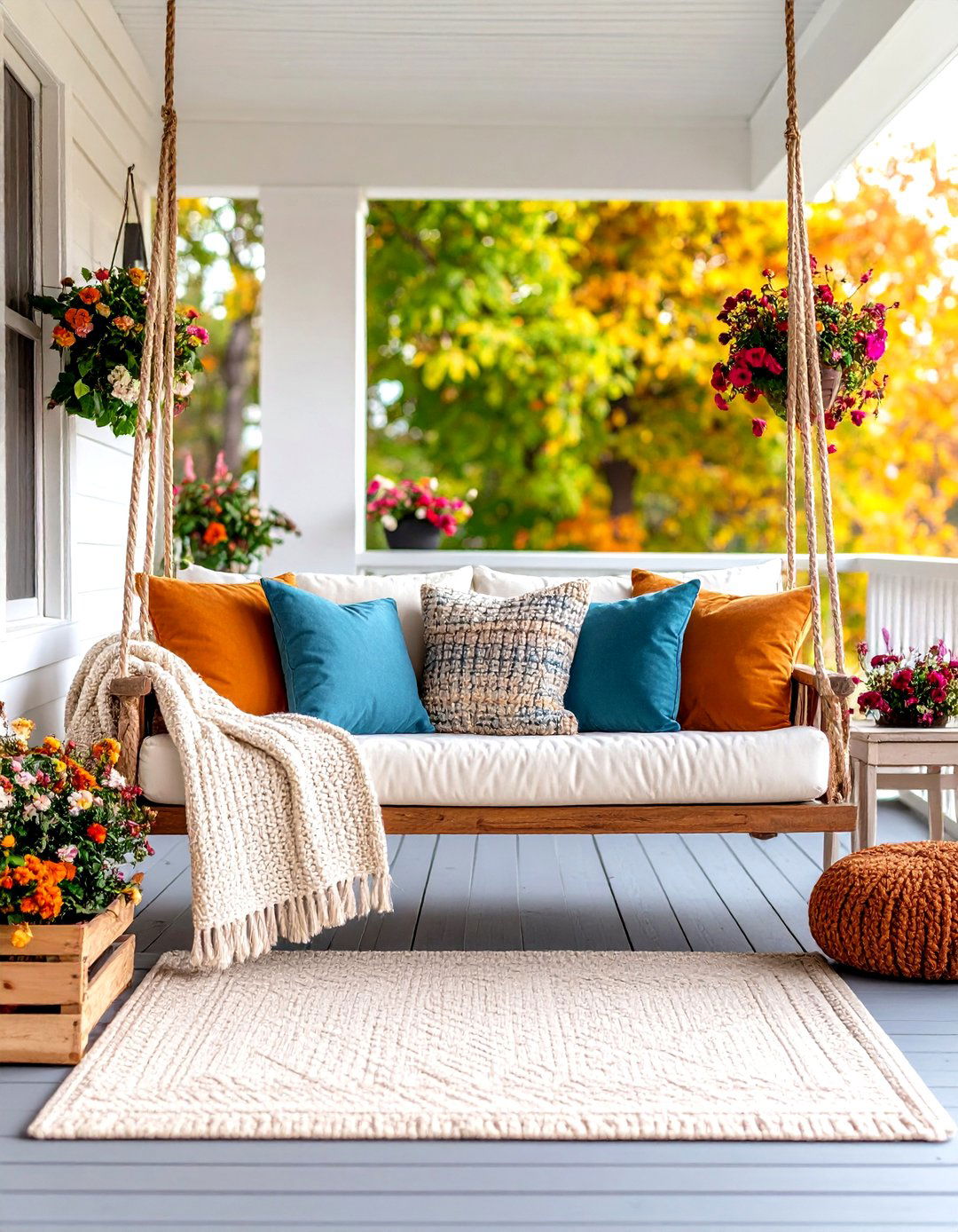 30 Fall Porch Decor Ideas for a Warm Autumn Welcome - We Love Home Blog