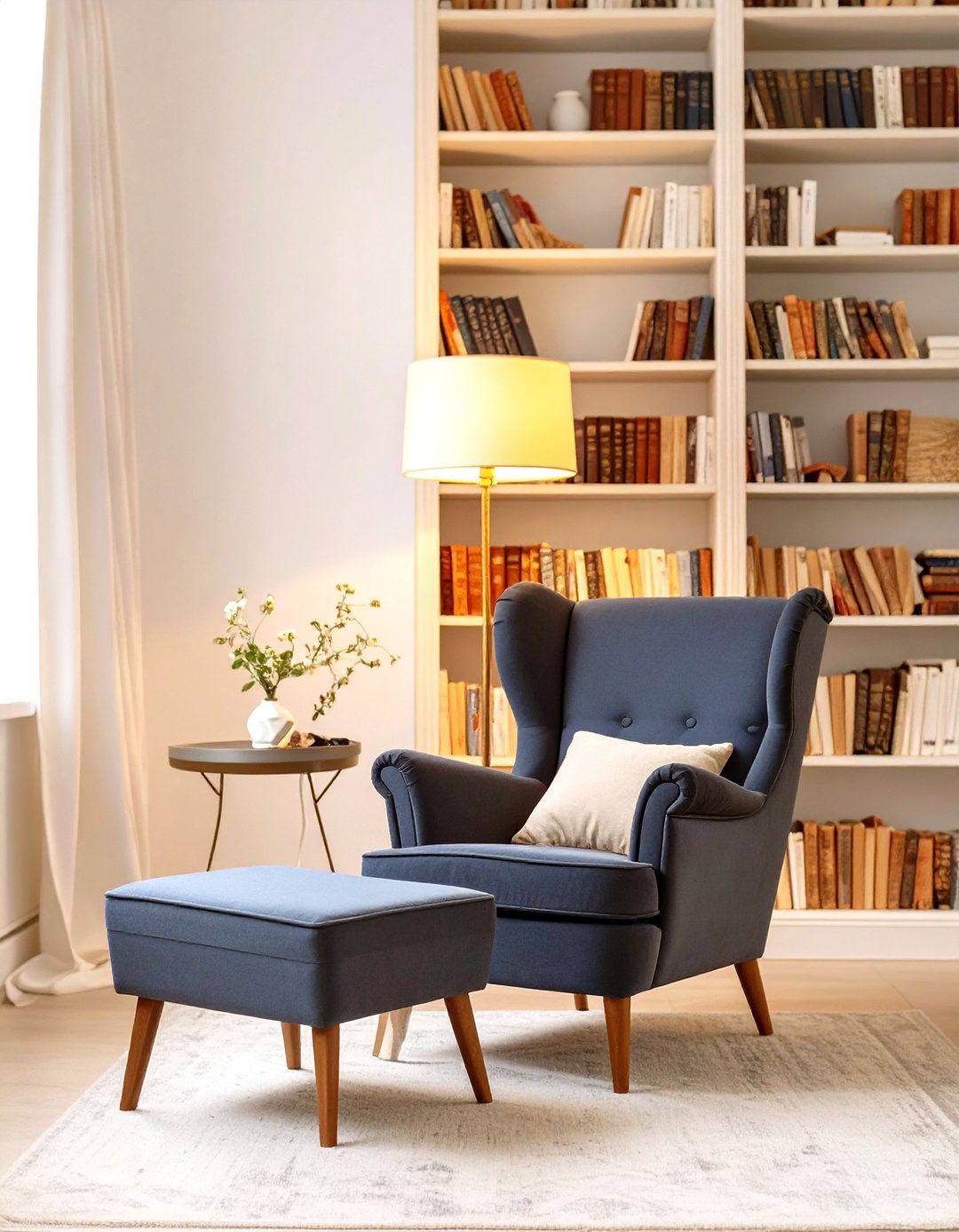 Cozy Reading Nook Living Room - 30 cute living room ideas