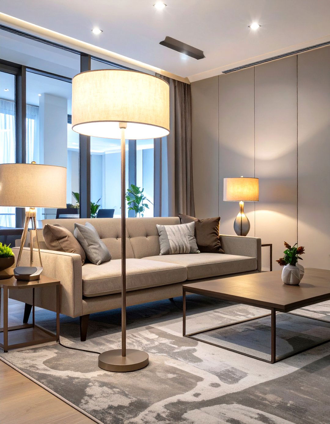 Cozy Residential Style Lighting - 30 office lighting ideas