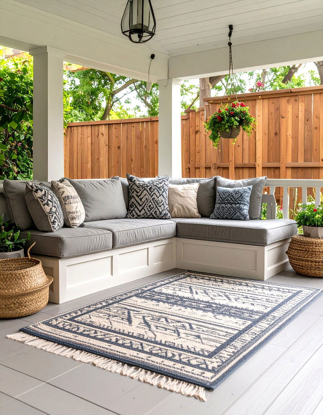 Cozy Seating Nook Porch - 30 31 modern front porch ideas