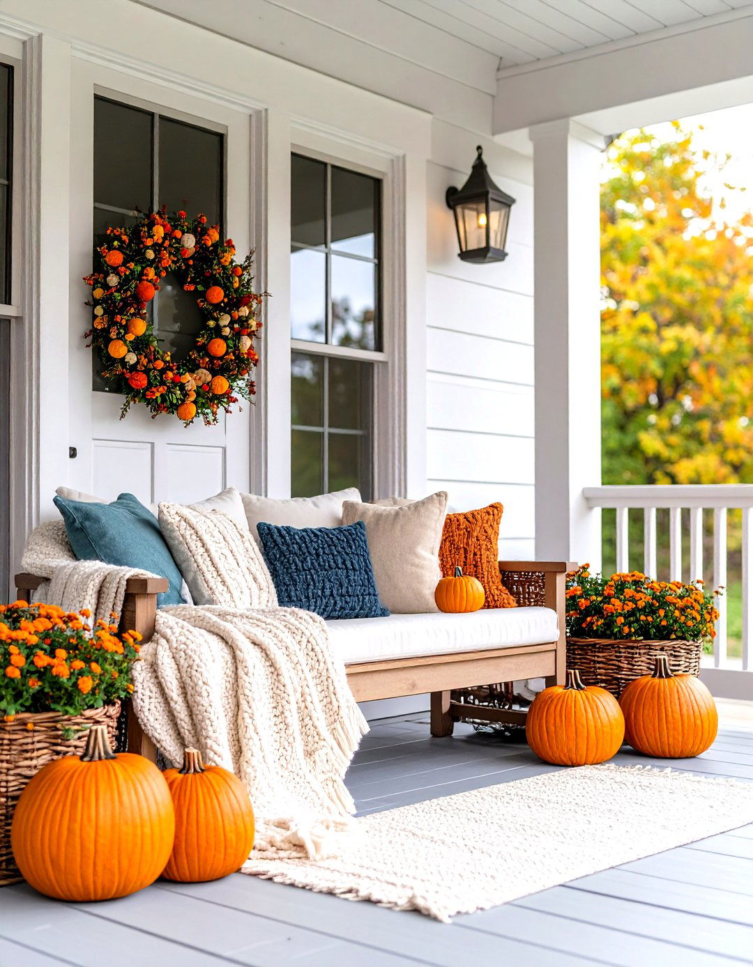 30 Fall Porch Ideas to Brighten Your Autumn Exterior - We Love Home Blog