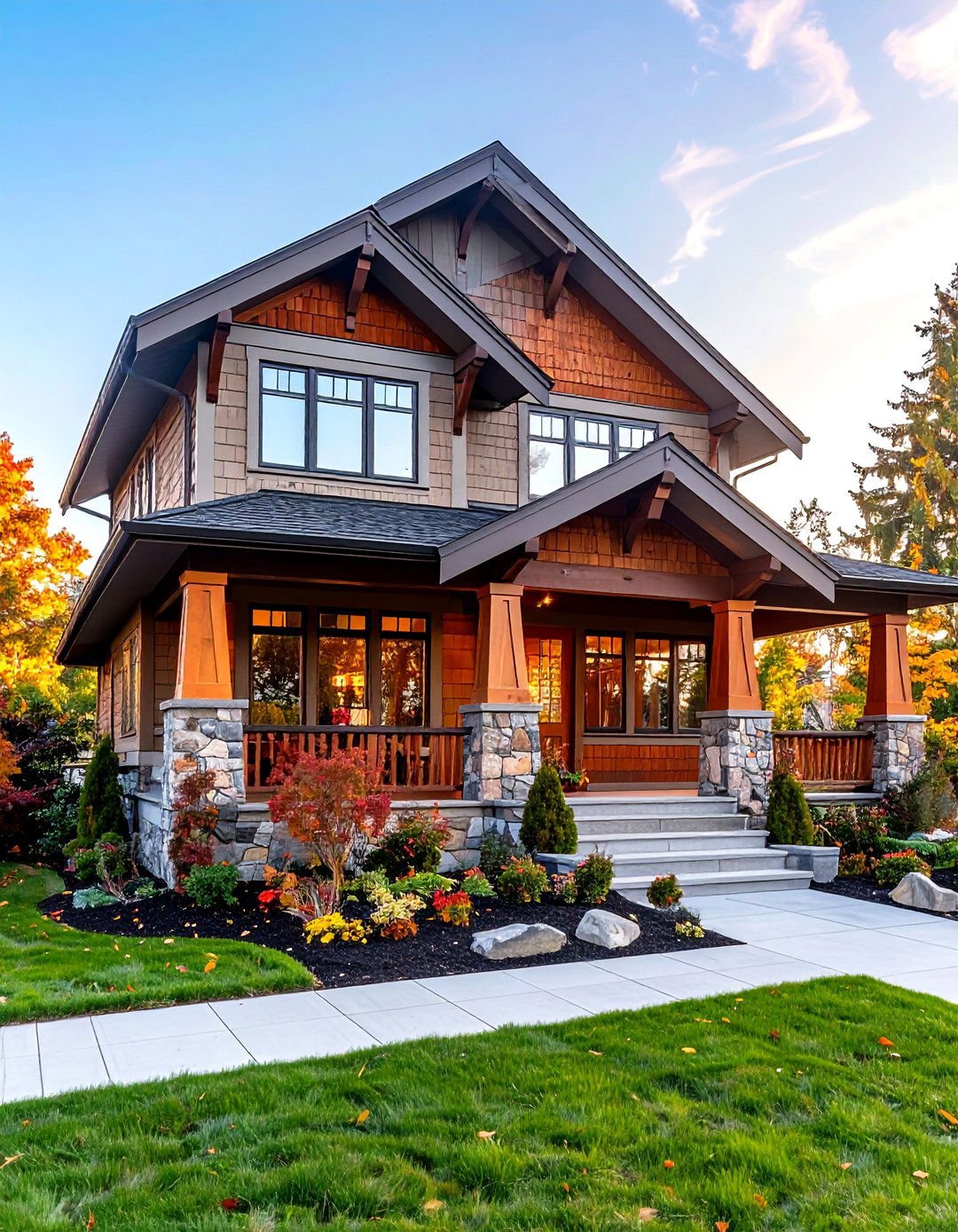 Craftsman Bungalow Coziness - 30 exterior home design ideas