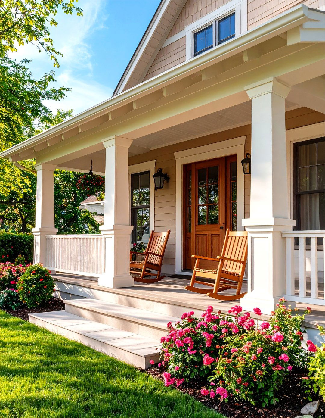 Craftsman Style Front Porch - 30 3d home design online free ideas