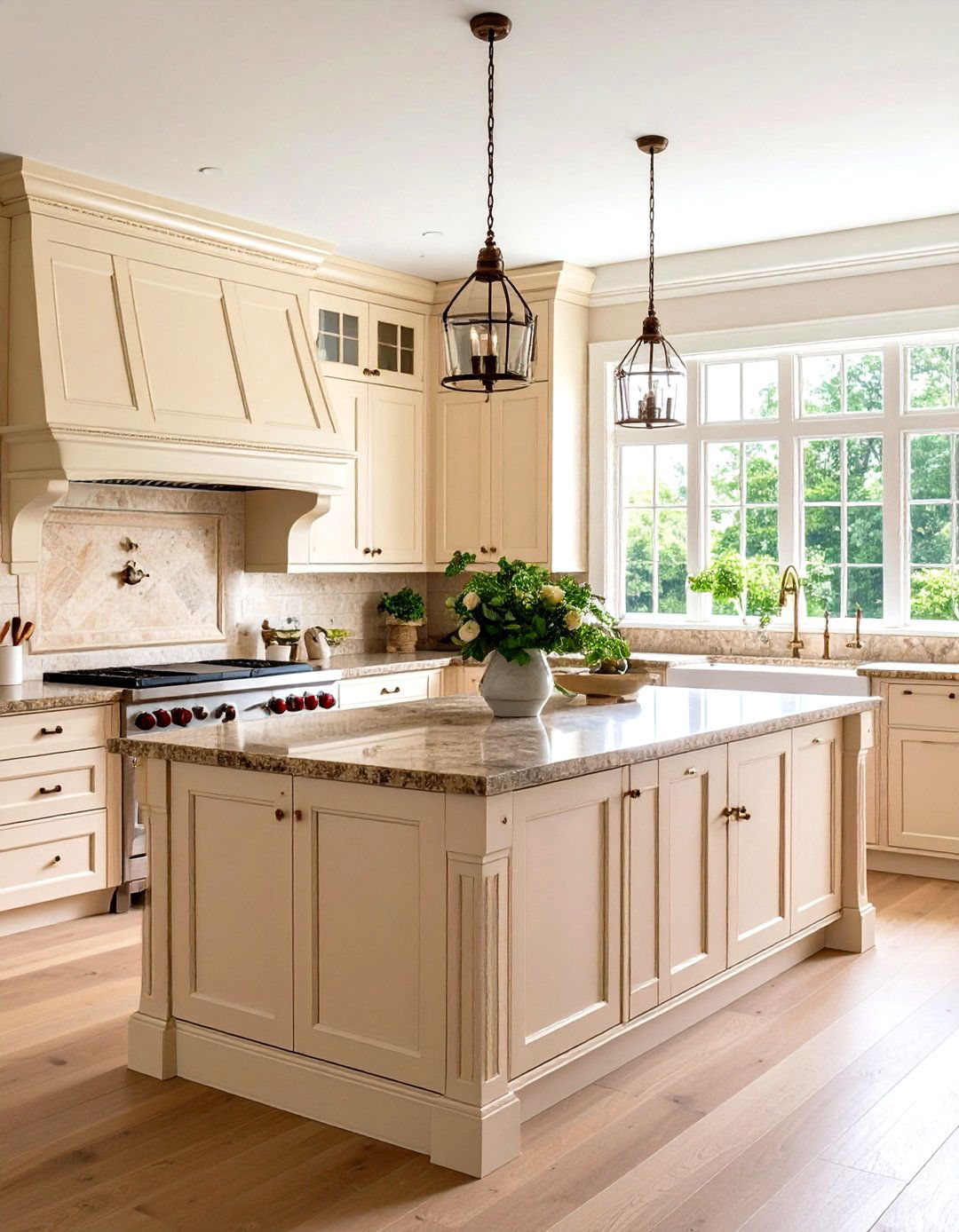 Cream Kitchen Cabinets - 30 kitchen cabinet color ideas