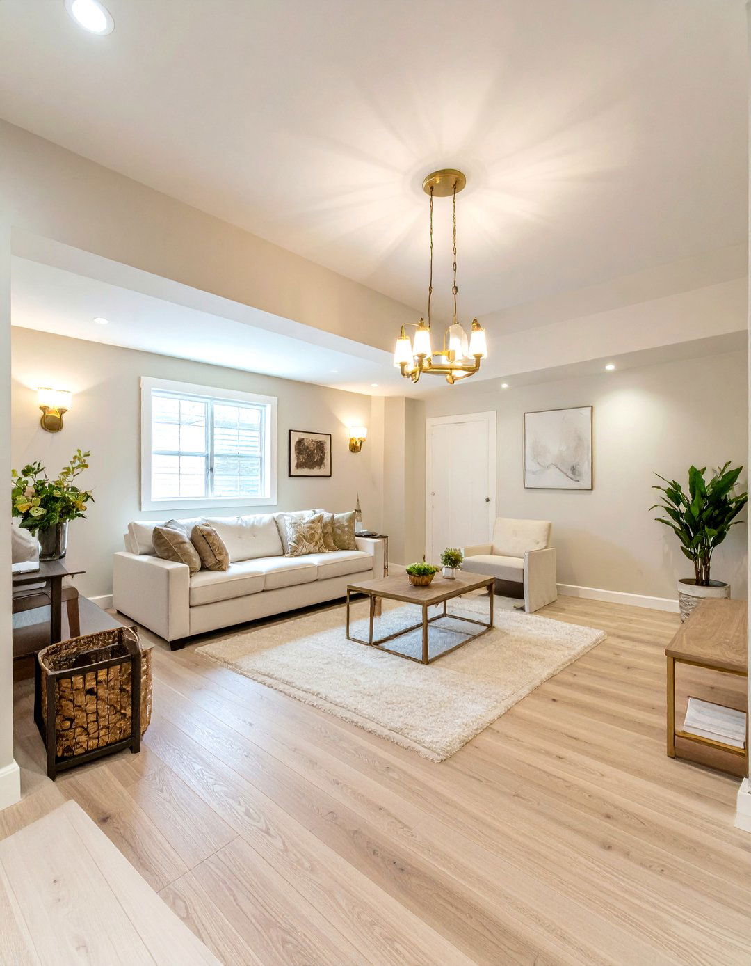 Creamy Off White Basement Paint - 30 basement paint ideas