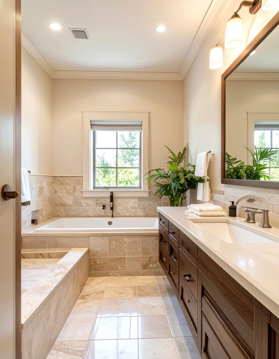 Creamy Off White for Subtle Warmth - 30 small bathroom bathroom color ideas
