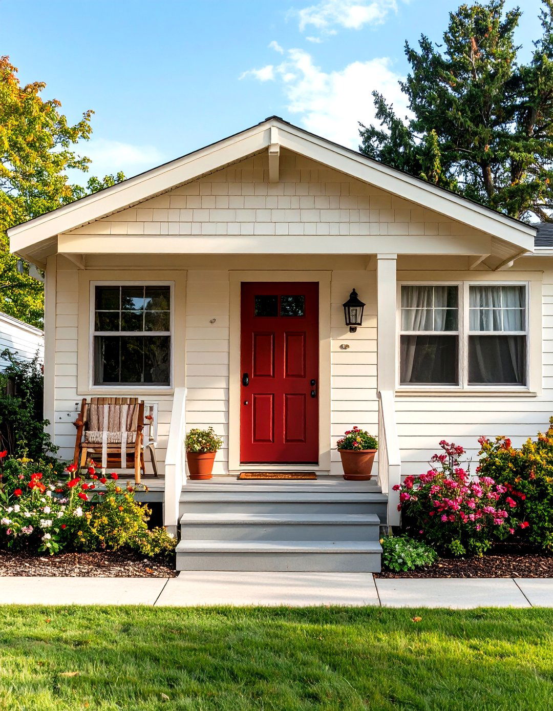 Creamy Off White - 30 exterior paint mobile home paint color ideas