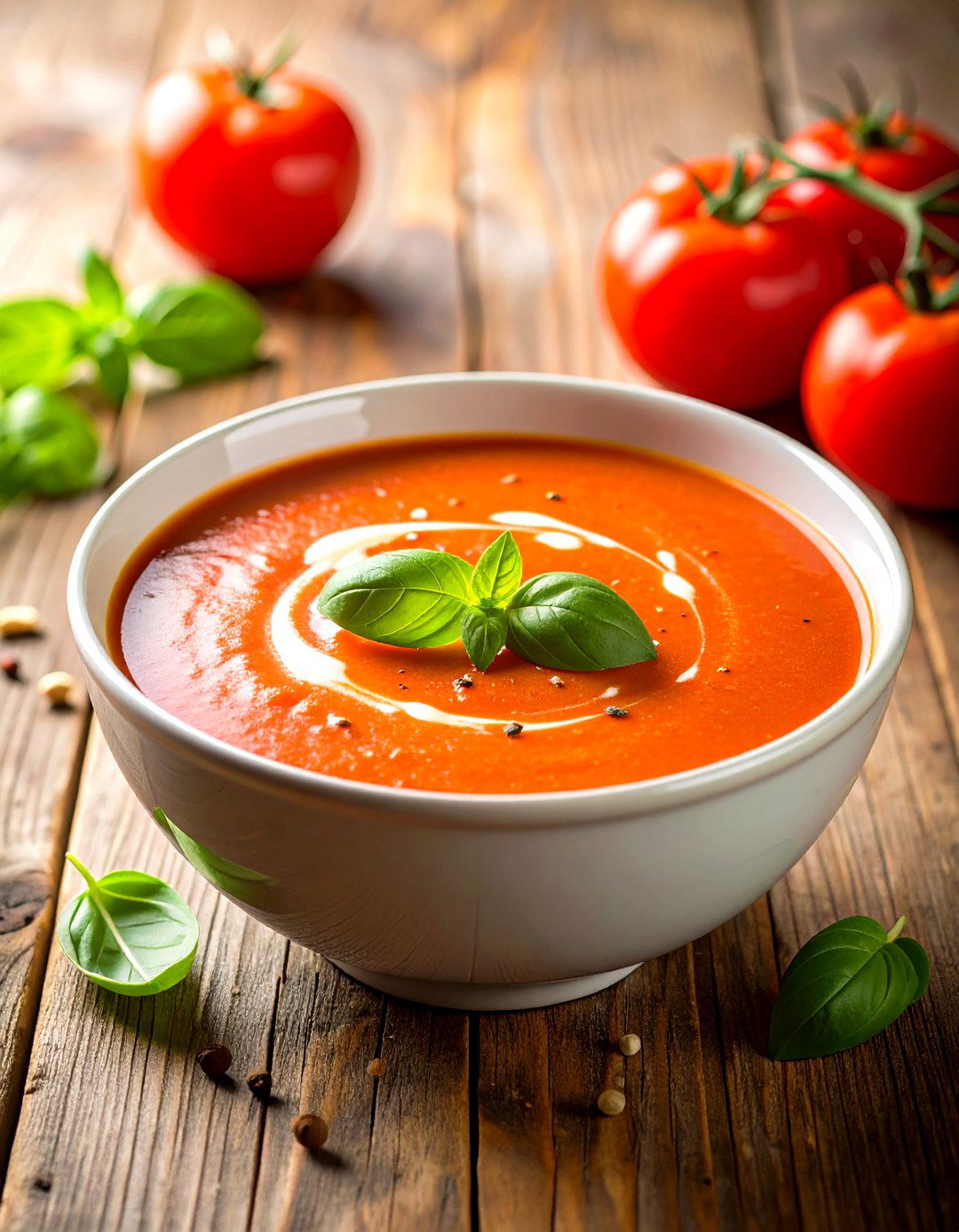 Creamy Pantry Tomato Soup - 30 pantry dinner ideas