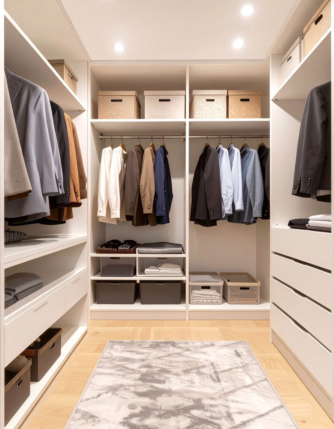 Create Zones for Different Categories - 30 small closet ideas for bedroom