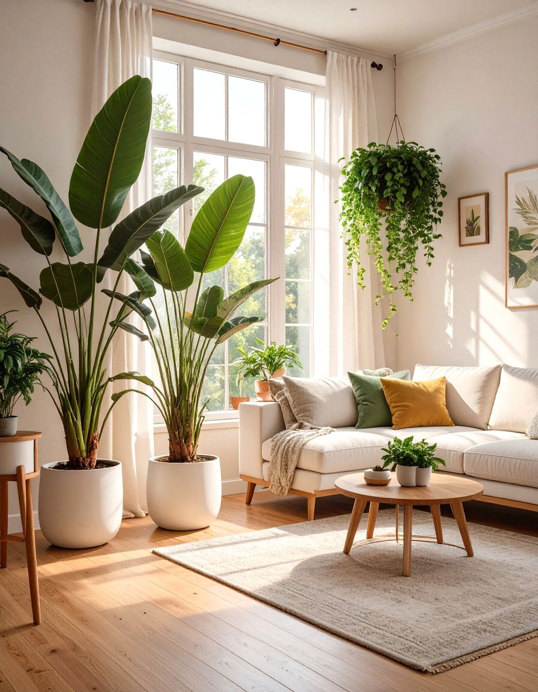 Create a Designated Plant Corner - 30 simple living room ideas