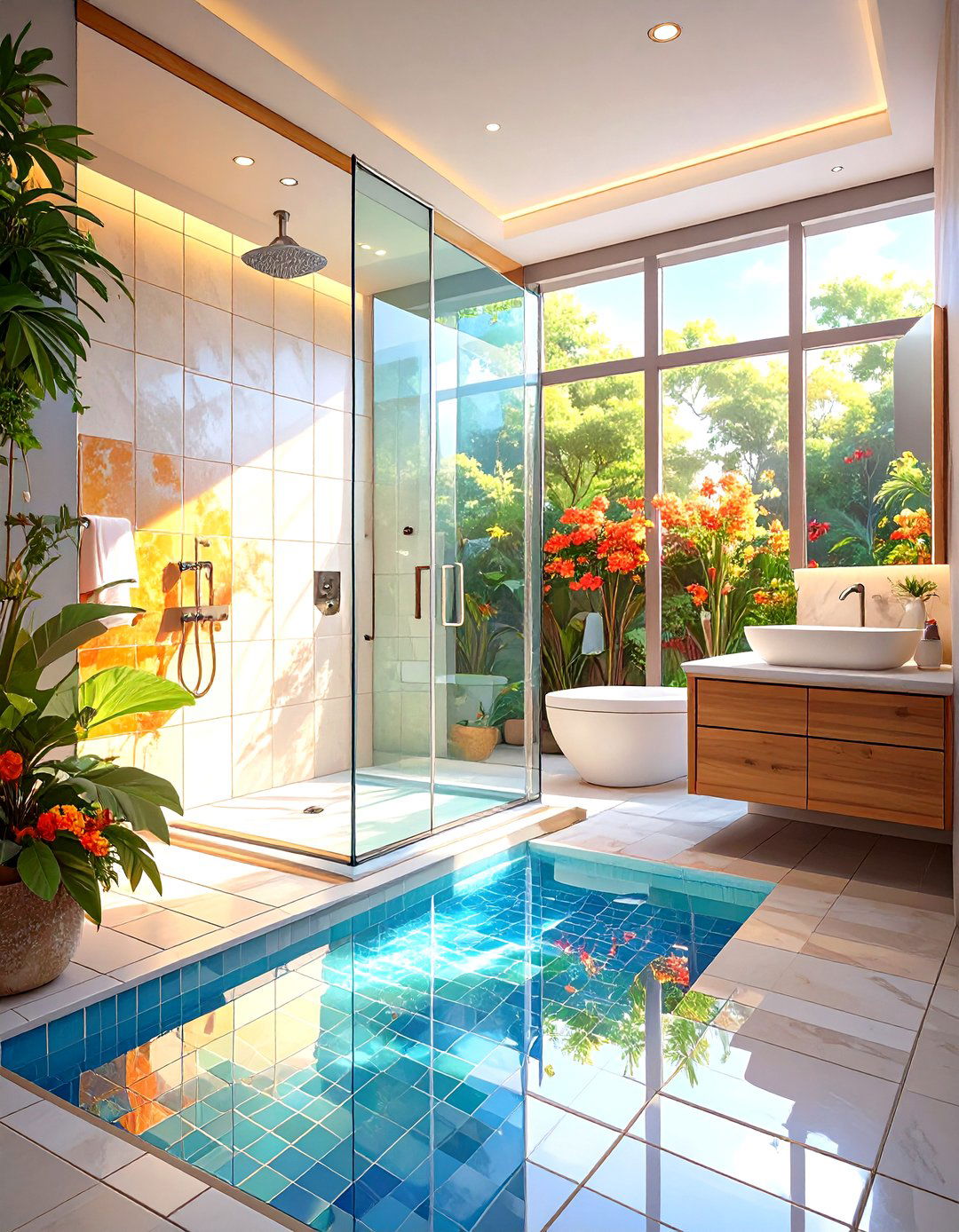 Create a Wet Room Layout - 30 shower renovation ideas