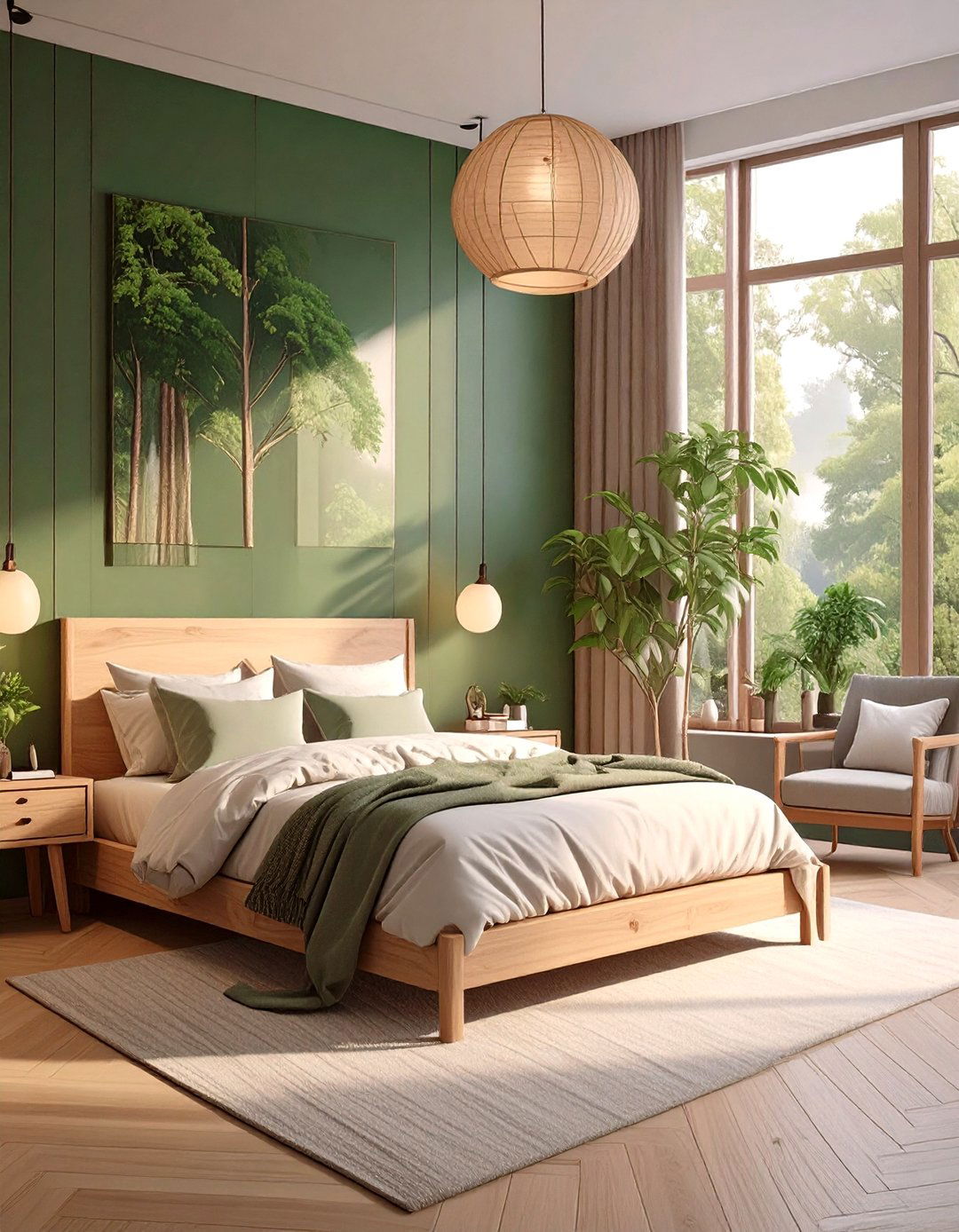 Create an Accent Wall in the Master Bedroom - 30 simple master bedroom ideas