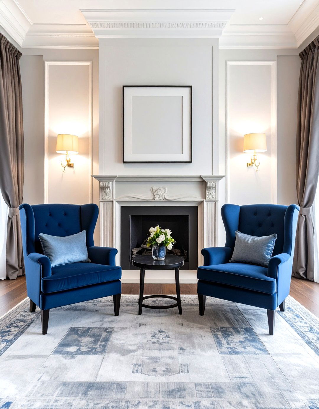 Creating Symmetry in Furniture Arrangement - 30 sitting room decor ideas
