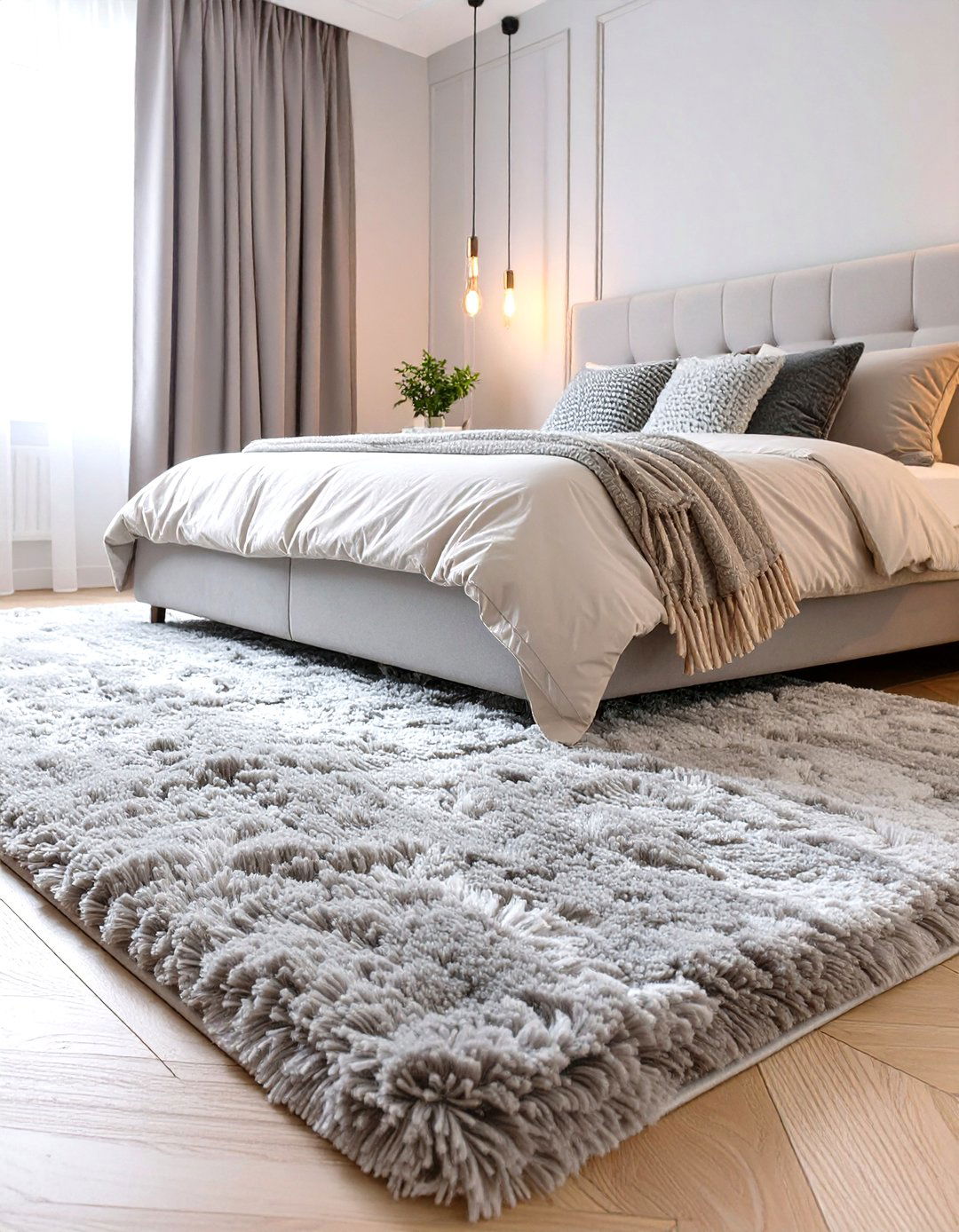 Creating a Cozy Bedroom Nook - 30 how to use rugs in interior design ideas