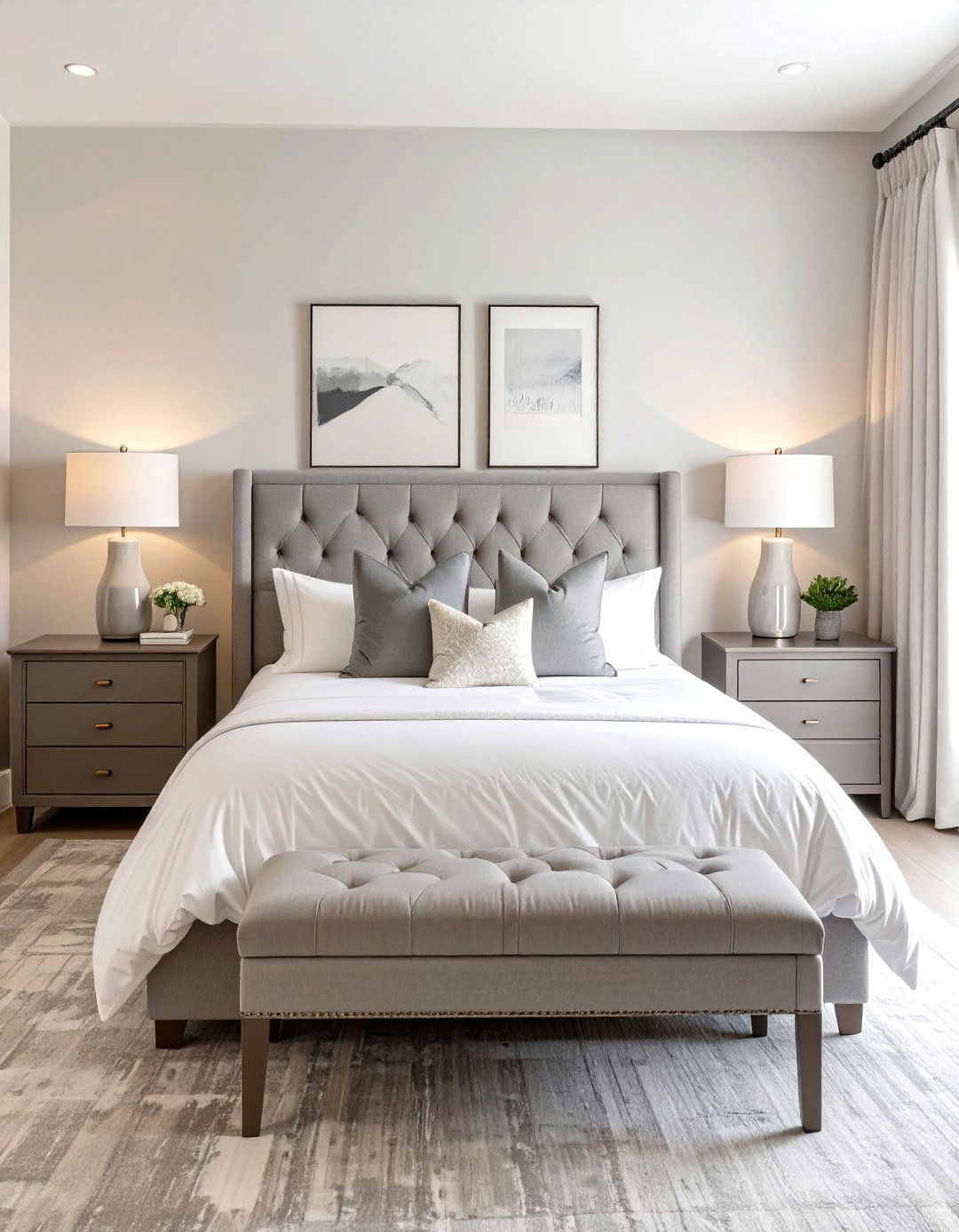 Creating a Serene Bedroom Oasis - 30 what is transitional interior design ideas