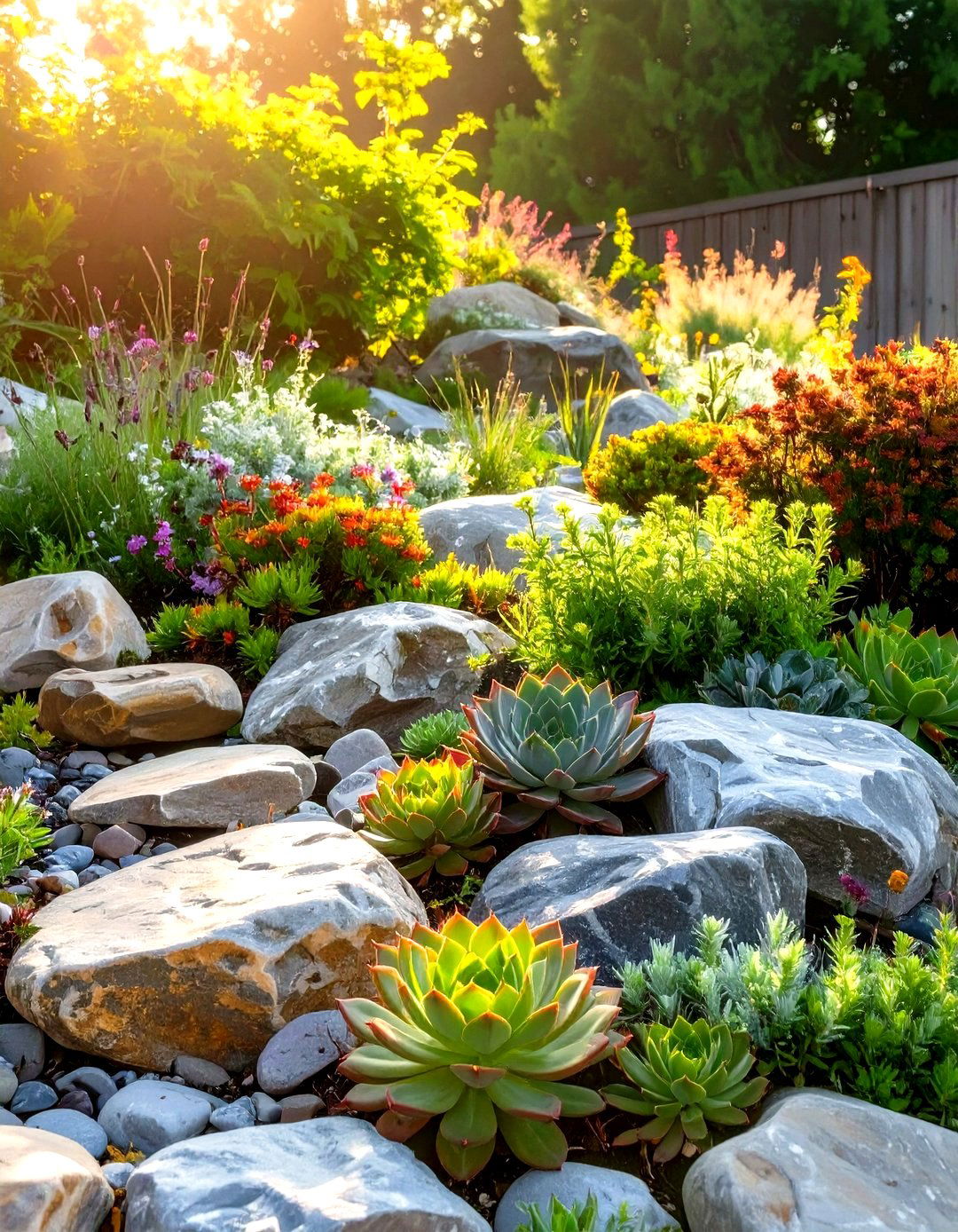 Creating a Small Rock Garden - 30 simple garden ideas