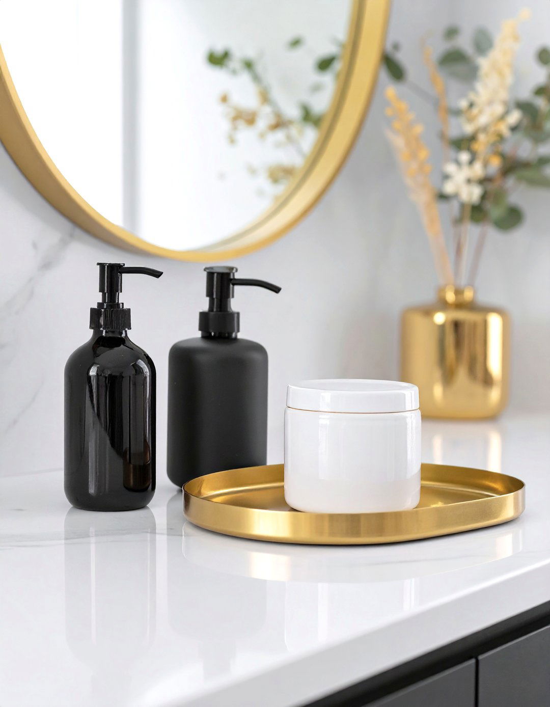 Creating a Themed Color Palette for Vanity Decor - 30 vanity decor ideas