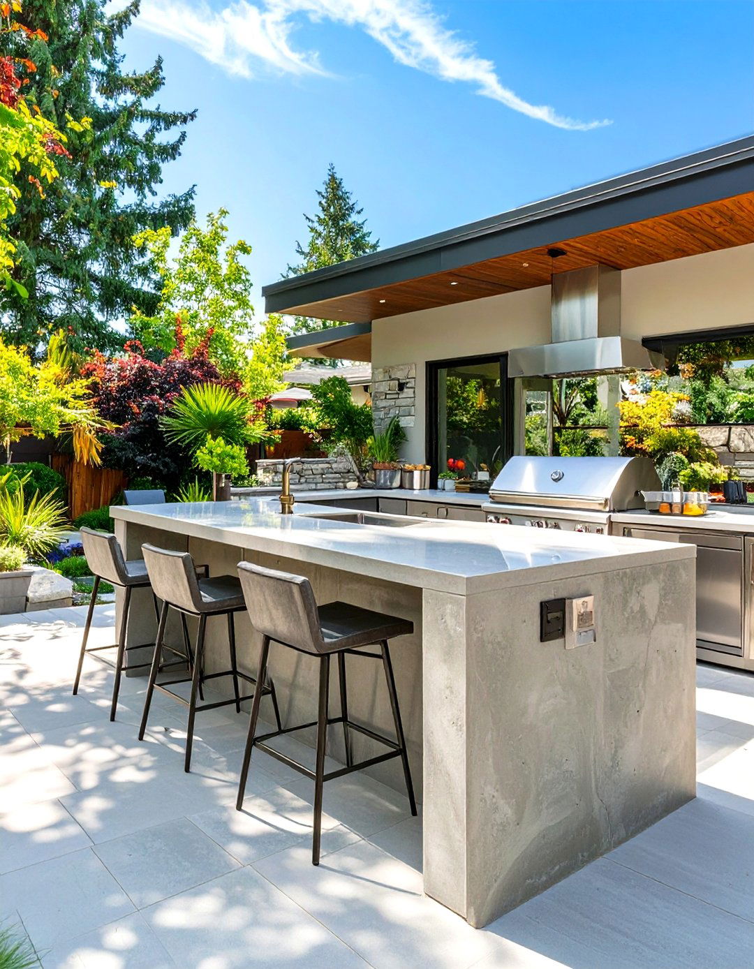 Creating an Outdoor Kitchen and Bar - 30 what are the top outdoor renovation ideas ideas
