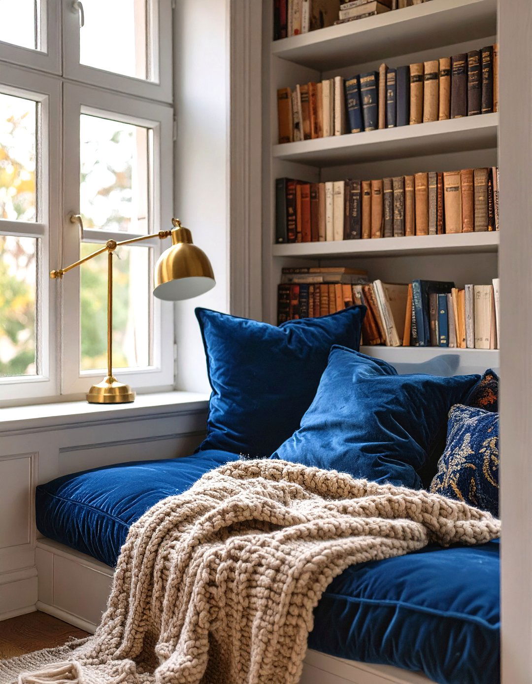 Creating the Perfect Reading Nook - 30 interior design books ideas