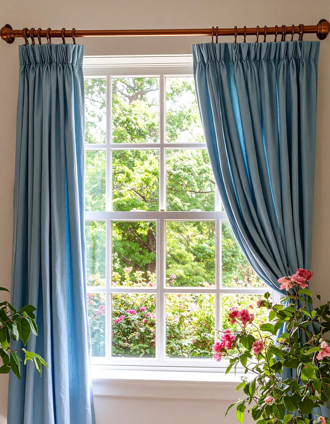 Creative Curtain and Window Treatments - 30 affordable interior design ideas