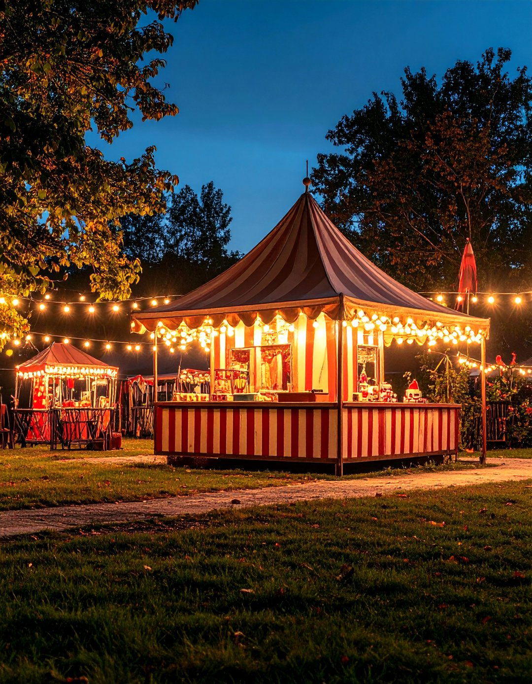 Creepy Carnival of Curiosities - 30 halloween front yard ideas
