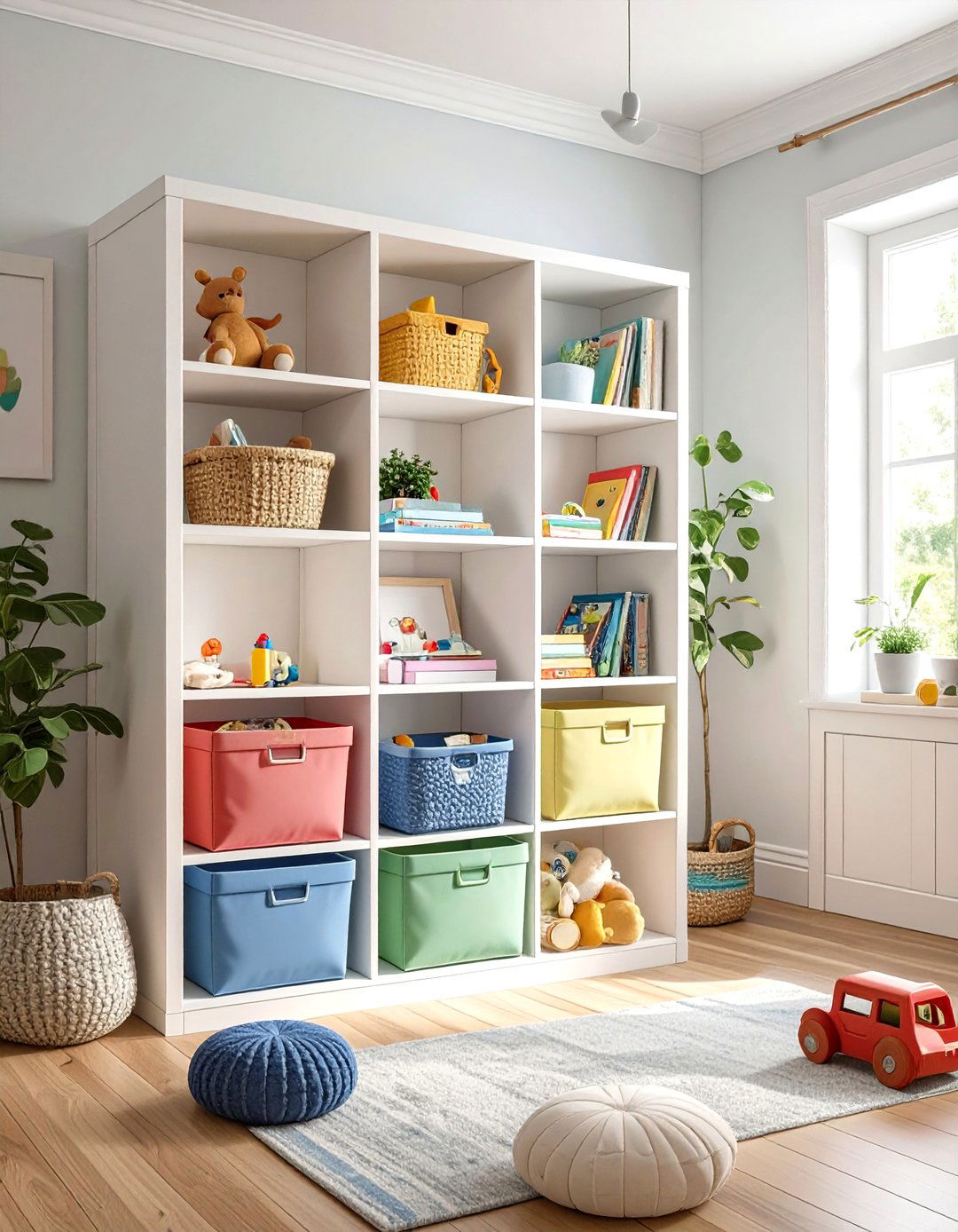 Cube Storage Unit - 30 nursery storage ideas