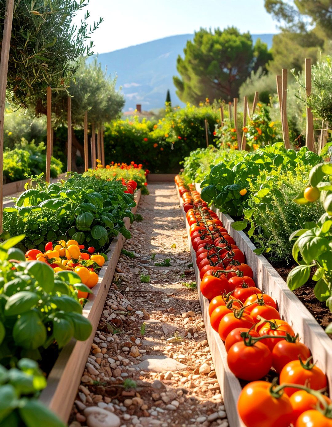 Culinary Themed Veggie Garden - 30 veggie garden ideas