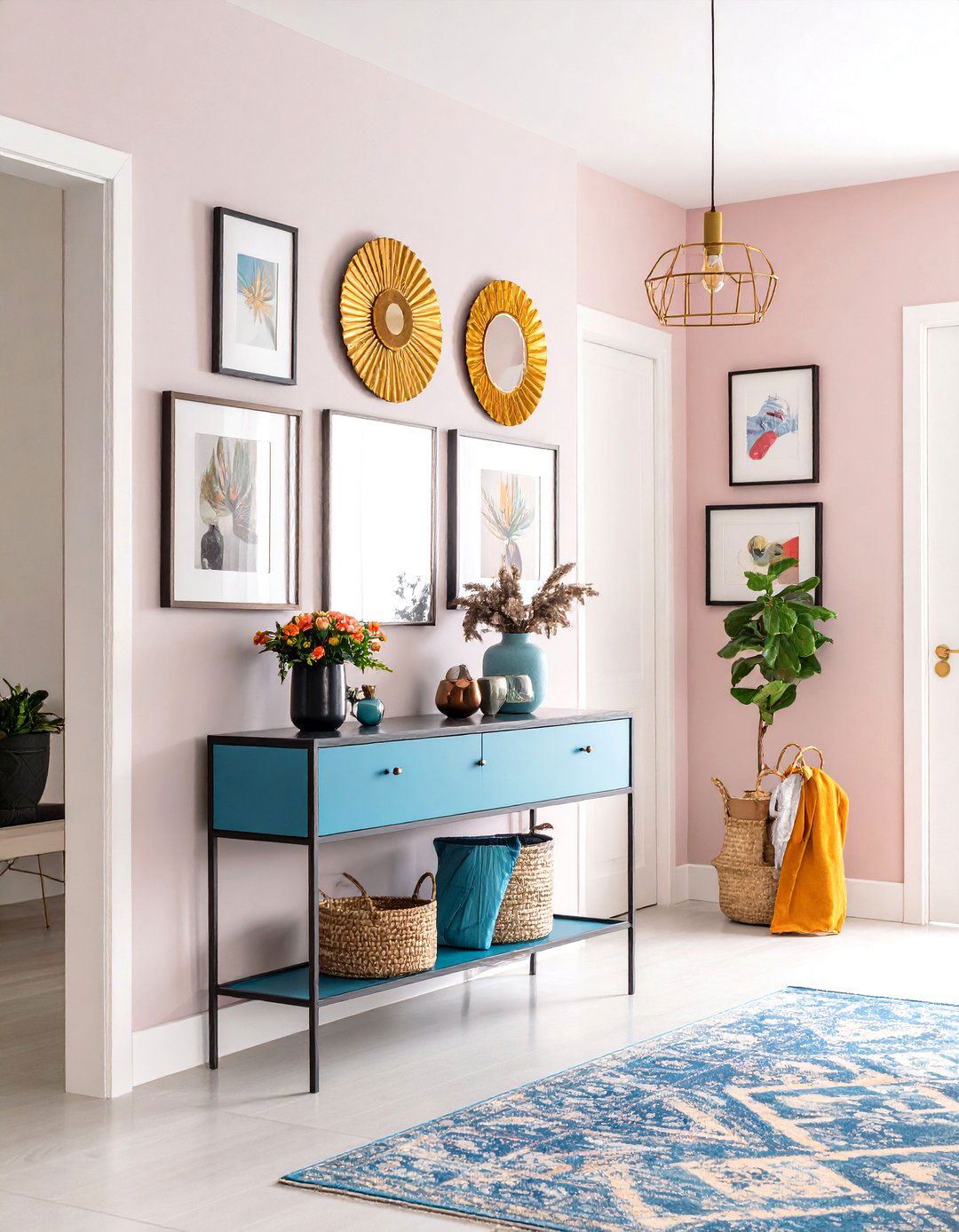 Curated Eclectic Gallery Wall - 30 reddit interior design ideas