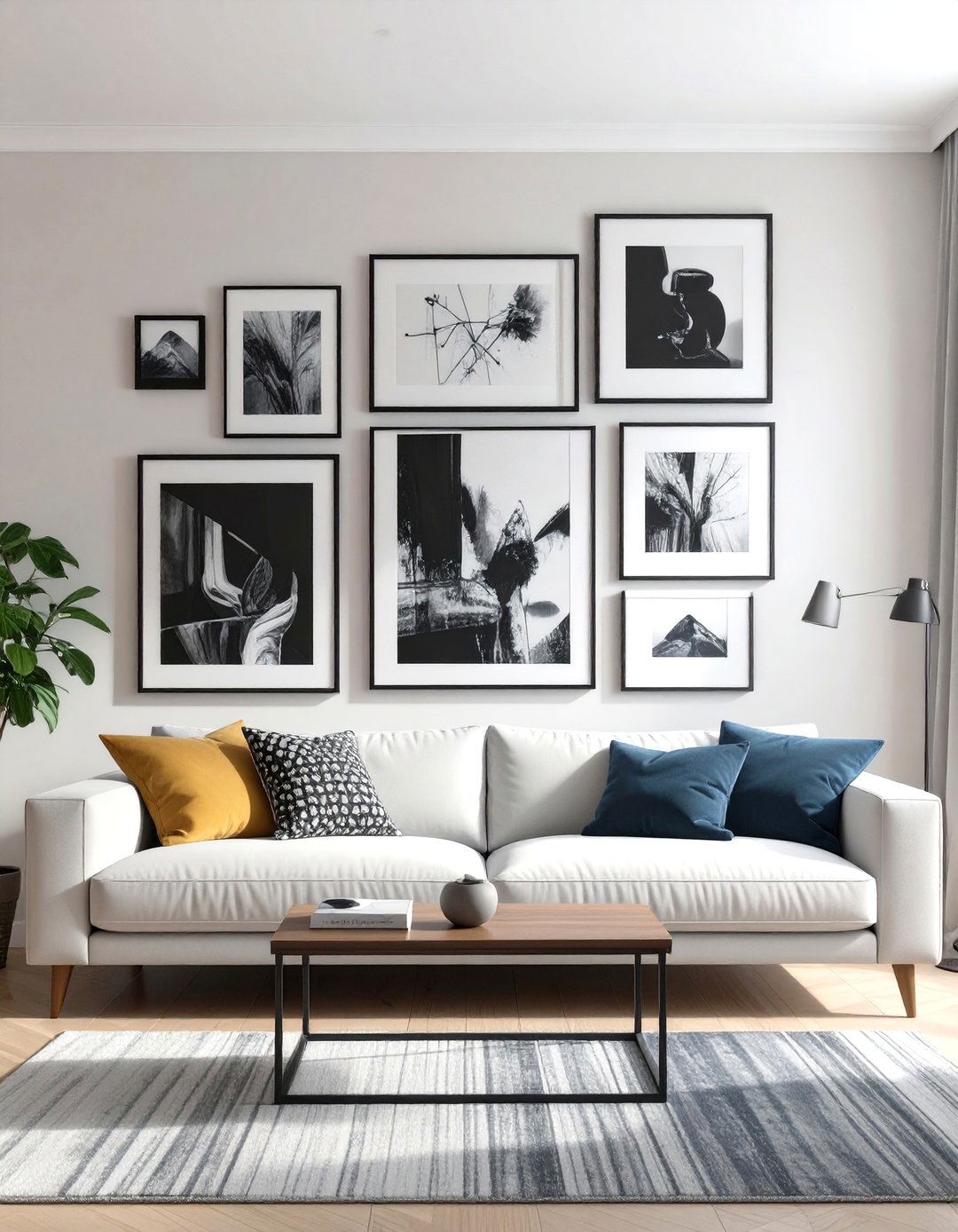 Curating and Displaying Personal Art - 30 timeless interior design ideas
