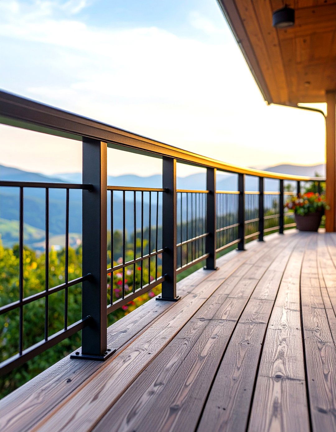 Curved Deck Railing Design - 30 deck railing designs