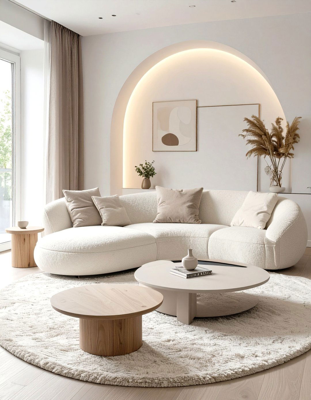 Curved Furniture Small Living Room - 30 modern small modern living room design ideas