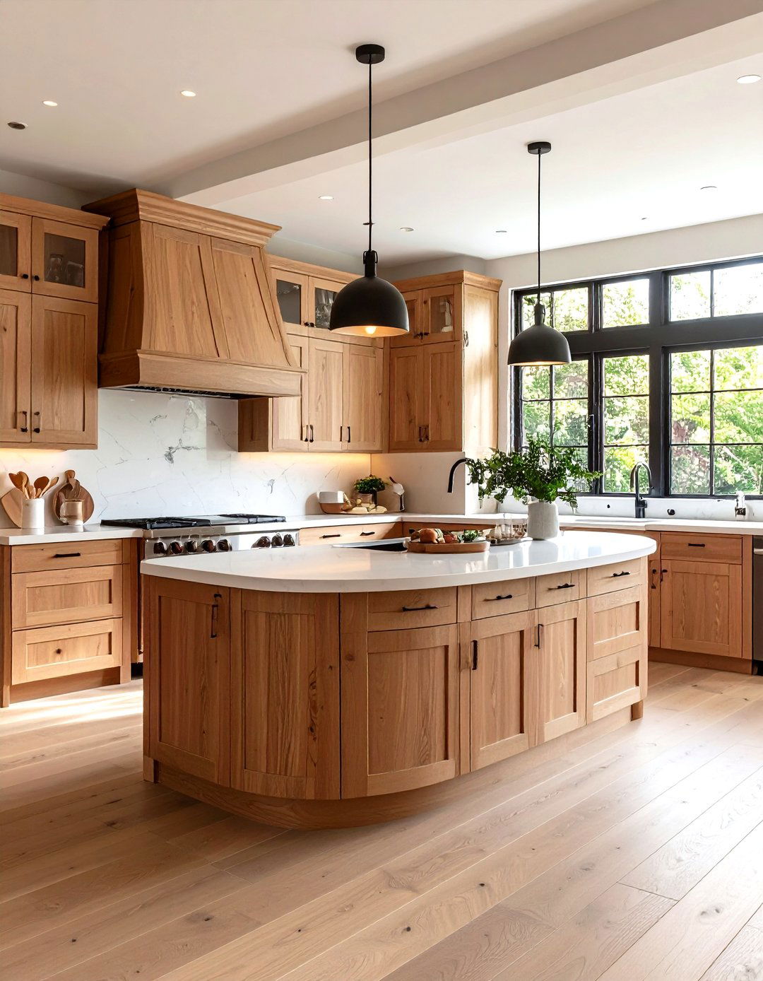 Curved Kitchen Cabinetry and Counters - 30 kitchen trends 2023 2025